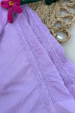 Lilac Chikankari Coord Set
