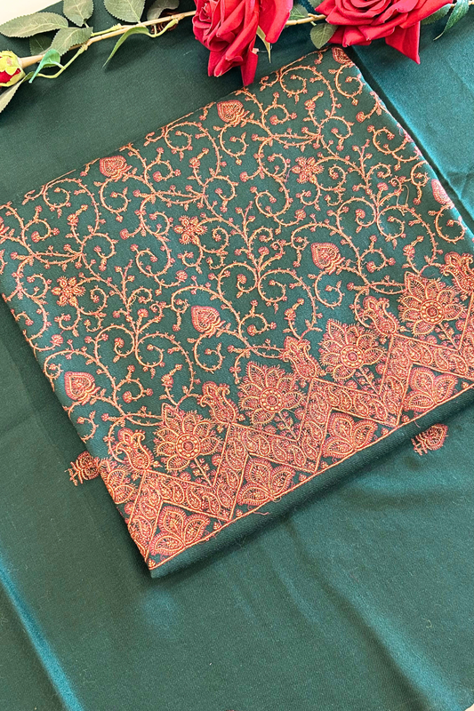 Forest Green Woollen Suit