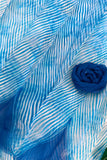 Mizu Wave Arashi Shibori Pure Organza Saree
