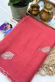 Vanya Rose Chiffon Saree