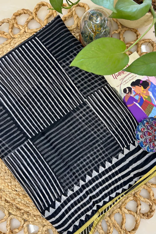 Kali Karigari Chiffon Saree