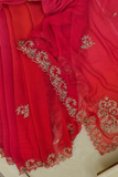 Laal Ishq Chiffon Saree