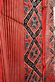 Crimson Bloom Ajrakh Suit