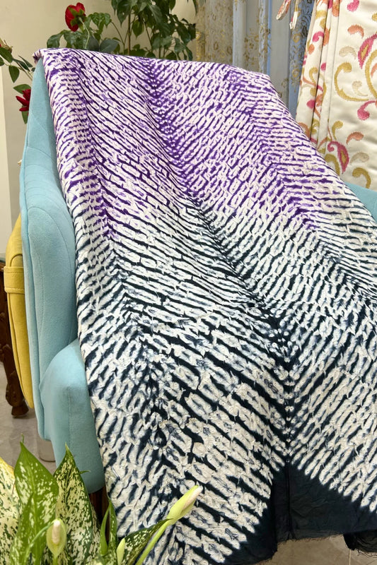 Orchid Twilight Shibori Kurta