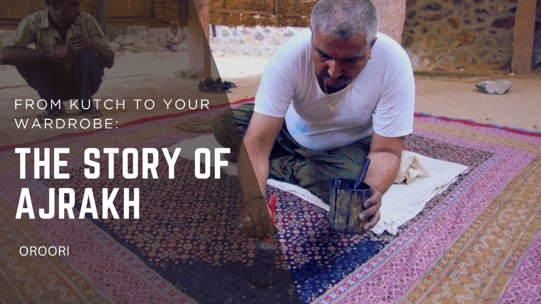Ajrakh Prints: The 4000-Year-Old Craft Revived in Modern Suits &amp; Sarees
