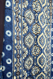 Blue Almond Buta Ajrakh Suit