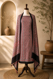 Mauve Blossom Ajrakh Suit