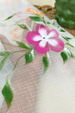 White Hand Painted Pure Cotton Kota Doria Saree