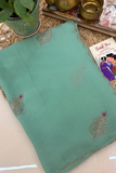 Ziya Mint Green Chiffon Saree