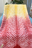 Saffron Sunrise Shibori Kurta