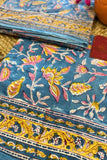 Breezy azure Kota Doria Cotton Saree