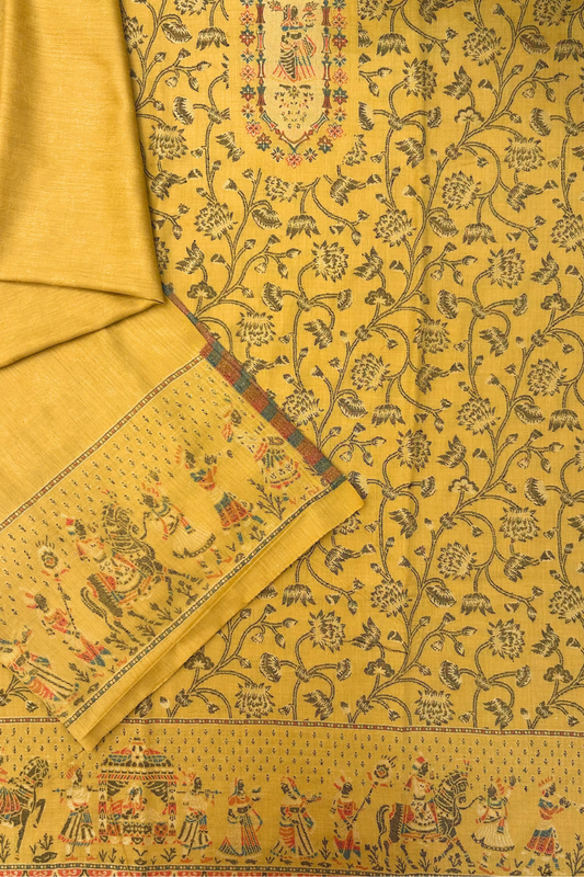 Mustard Royale Woollen Suit