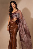 Dune & Bark Pure Organza Shibori Saree