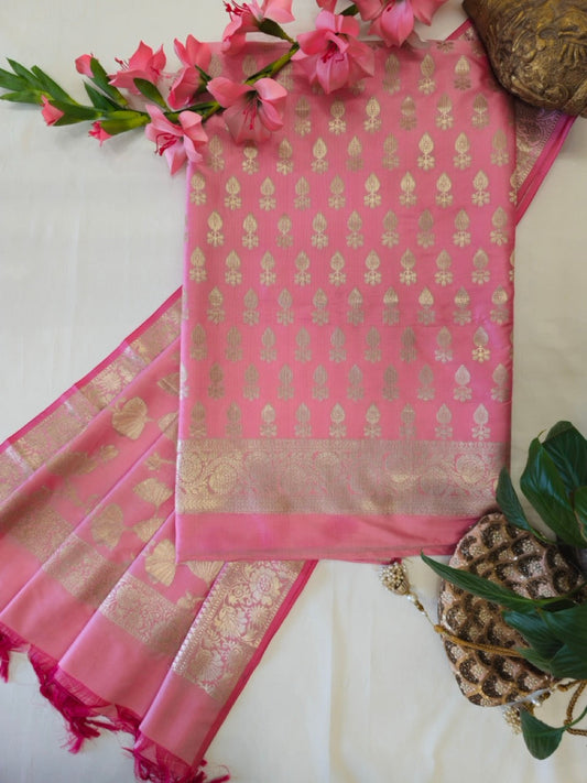 Mulberry Benarasi Pure Silk Suit