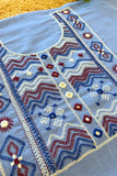 Sky Cotton Lambani Kurta