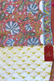Kashish Earth Hand Block Print Suit