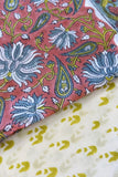 Kashish Earth Hand Block Print Suit