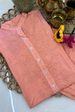 Terracotta Rose Chikankari Coord Set