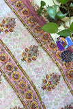 Madhuri Floral Pure Chiffon Saree