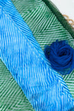 Mizu Wave Arashi Shibori Pure Organza Saree