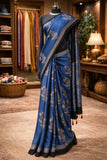 Kusum Ajrakh Modal Silk Saree