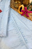 Powder Blue Chikankari Coord Set