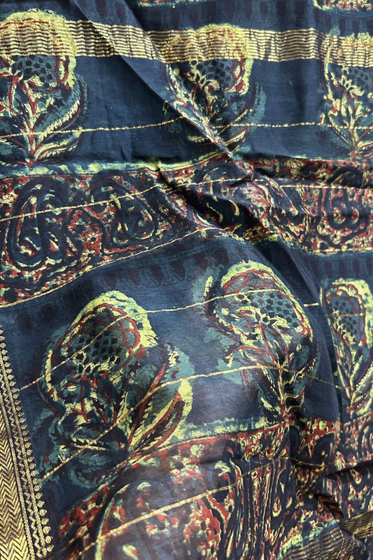 Kohl & Clover Maheshwari Saree
