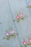 Neerja Bloom Hand Painted Pure Cotton Kota Doria Saree