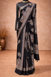Raat Rani Ajrakh Modal Silk Saree