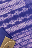 Amethyst Haze Shibori Mul Cotton Saree