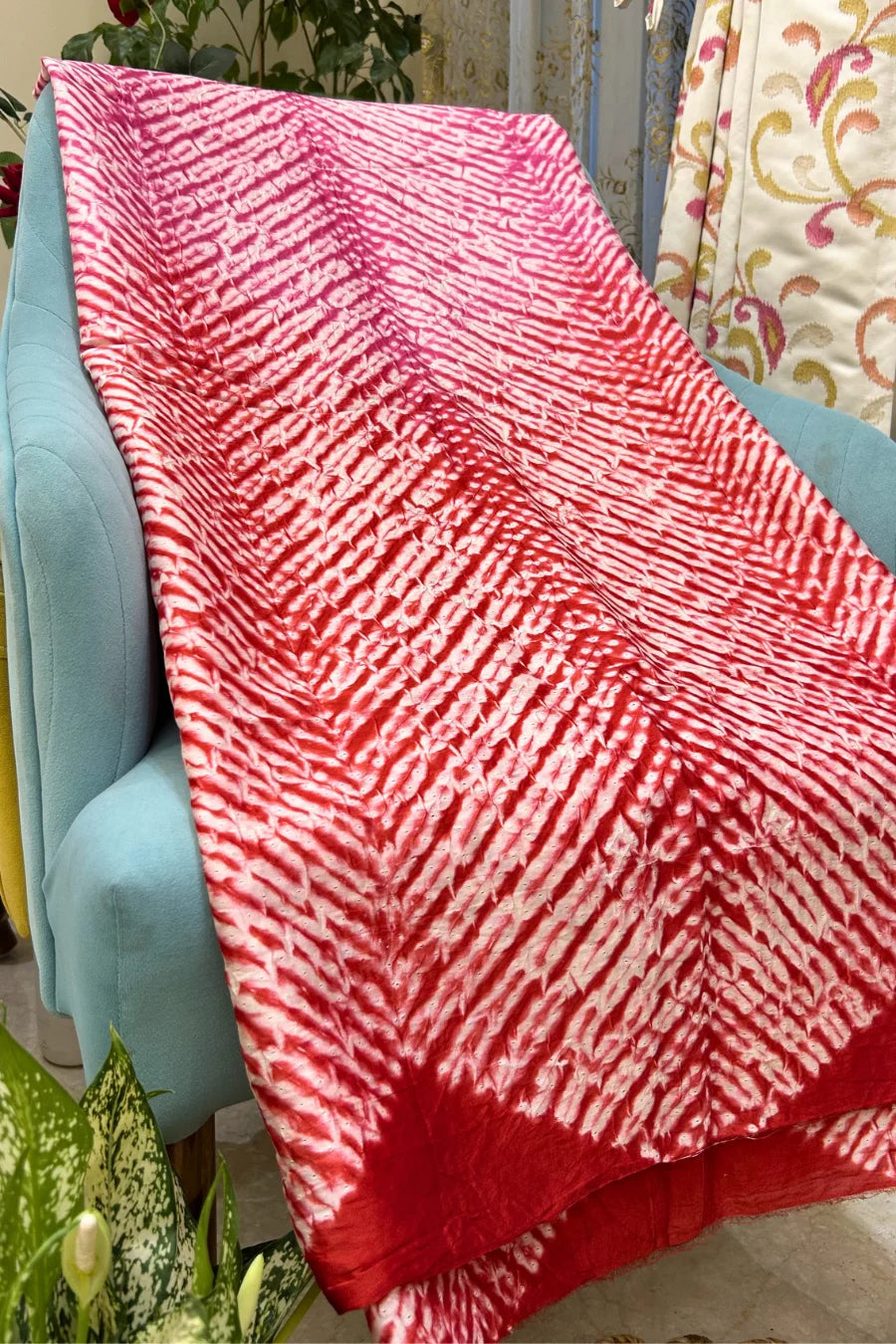 Berry Blush Shibori Kurta