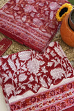 Gulnar Jaal Kota Doria Cotton Saree