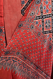 Crimson Bloom Ajrakh Suit