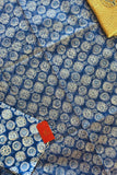 Neel Mandala Kota Doria Cotton Saree