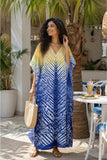 Indigo Meadow Shibori Kurta