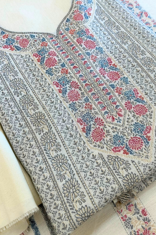 White Garden Woollen Suit