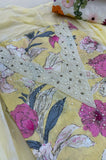Sunehri Noor Yellow Block Printed Cotton Suit