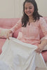 Moonlit Garden Chikankari Dyeable Cotton Suit Set